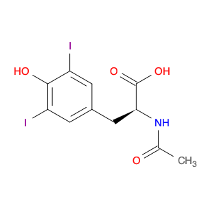 L-Tyrosine, N-acetyl-3,5-diiodo-
