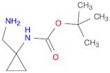 Carbamic acid, N-[1-(aminomethyl)cyclopropyl]-, 1,1-dimethylethyl ester