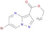Pyrazolo[1,5-a]pyrimidine-3-carboxylic acid, 6-bromo-, ethyl ester
