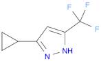1H-Pyrazole, 3-cyclopropyl-5-(trifluoromethyl)-