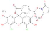 Spiro[isobenzofuran-1(3H),9'-[9H]xanthene]-6-carboxylic acid, 4',5'-dichloro-3',6'-dihydroxy-2',7'-dimethoxy-3-oxo-, 2,5-dioxo-1-pyrrolidinyl ester