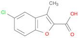2-Benzofurancarboxylic acid, 5-chloro-3-methyl-