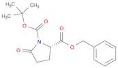 1,2-Pyrrolidinedicarboxylic acid, 5-oxo-, 1-(1,1-dimethylethyl) 2-(phenylmethyl) ester, (2S)-