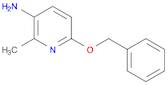 3-Pyridinamine, 2-methyl-6-(phenylmethoxy)-