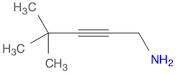 2-Pentyn-1-amine, 4,4-dimethyl-