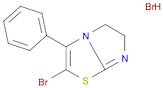 Imidazo[2,1-b]thiazole, 2-bromo-5,6-dihydro-3-phenyl-, hydrobromide (1:1)