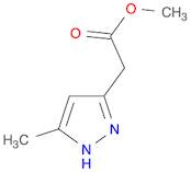 1H-Pyrazole-3-acetic acid, 5-methyl-, methyl ester