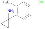 Cyclopropanamine, 1-(2-methylphenyl)-, hydrochloride (1:1)