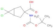 Bicyclo[3.1.0]hexane-3-carboxylic acid, 6,6-dichloro-3-[[(1,1-dimethylethoxy)carbonyl]amino]-