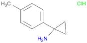 Cyclopropanamine, 1-(4-methylphenyl)-, hydrochloride (1:1)