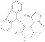 Glycine, N-[(9H-fluoren-9-ylmethoxy)carbonyl]-, 2,5-dioxo-1-pyrrolidinyl ester