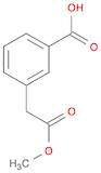 Benzeneacetic acid, 3-carboxy-, 1-methyl ester