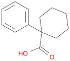 Cyclohexanecarboxylic acid, 1-phenyl-