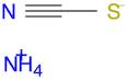 Thiocyanic acid, ammonium salt (1:1)