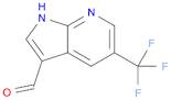 1H-Pyrrolo[2,3-b]pyridine-3-carboxaldehyde, 5-(trifluoromethyl)-