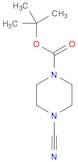 1-Piperazinecarboxylic acid, 4-cyano-, 1,1-dimethylethyl ester