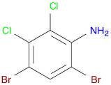 Benzenamine, 4,6-dibromo-2,3-dichloro-