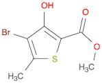 2-Thiophenecarboxylic acid, 4-bromo-3-hydroxy-5-methyl-, methyl ester