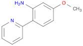Benzenamine, 5-methoxy-2-(2-pyridinyl)-