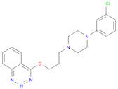 1,2,3-Benzotriazine, 4-[3-[4-(3-chlorophenyl)-1-piperazinyl]propoxy]-