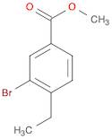 Benzoic acid, 3-bromo-4-ethyl-, methyl ester