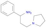 1-Pyrrolidinepropanamine, α-phenyl-