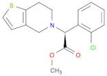 Thieno[3,2-c]pyridine-5(4H)-acetic acid, α-(2-chlorophenyl)-6,7-dihydro-, methyl ester, (αS)-
