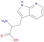 1H-Pyrrolo[2,3-b]pyridine-3-propanoic acid, α-amino-