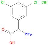 Benzeneacetic acid, α-amino-3,5-dichloro-, hydrochloride (1:1)