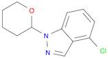 1H-Indazole, 4-chloro-1-(tetrahydro-2H-pyran-2-yl)-