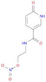 3-Pyridinecarboxamide, 1,6-dihydro-N-[2-(nitrooxy)ethyl]-6-oxo-