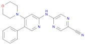 2-Pyrazinecarbonitrile, 5-[[4-(4-morpholinyl)-5-phenyl-2-pyridinyl]amino]-