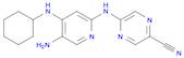 2-Pyrazinecarbonitrile, 5-[[5-amino-4-(cyclohexylamino)-2-pyridinyl]amino]-