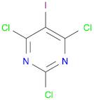 Pyrimidine, 2,4,6-trichloro-5-iodo-