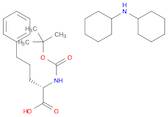 Benzenepentanoic acid, α-[[(1,1-dimethylethoxy)carbonyl]amino]-, (S)-, compd. with N-cyclohexylcyclohexanamine (1:1) (9CI)