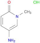 2(1H)-Pyridinone, 5-amino-1-methyl-, hydrochloride (1:1)