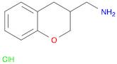 2H-1-Benzopyran-3-methanamine, 3,4-dihydro-, hydrochloride (1:1)
