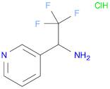 3-Pyridinemethanamine, α-(trifluoromethyl)-, hydrochloride (1:1)