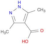 1H-Pyrazole-4-carboxylic acid, 3,5-dimethyl-