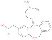 Dibenz[b,e]oxepin-2-acetic acid, 11-[3-(dimethylamino)propylidene]-6,11-dihydro-, (11Z)-
