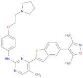 2-PyriMidinaMine, 4-[5-(3,5-diMethyl-4-isoxazolyl)benzo[b]thien-2-yl]-5-Methyl-N-[4-[2-(1-pyrrolid…