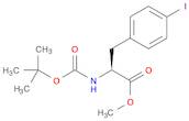 L-Phenylalanine, N-[(1,1-dimethylethoxy)carbonyl]-4-iodo-, methyl ester