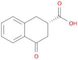 2-Naphthalenecarboxylic acid, 1,2,3,4-tetrahydro-4-oxo-, (2S)-