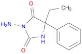 2,4-Imidazolidinedione, 3-amino-5-ethyl-5-phenyl-
