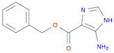 1H-Imidazole-4-carboxylic acid, 5-amino-, phenylmethyl ester