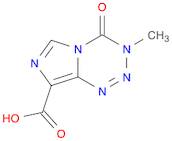 Imidazo[5,1-d]-1,2,3,5-tetrazine-8-carboxylic acid, 3,4-dihydro-3-methyl-4-oxo-
