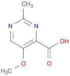 4-Pyrimidinecarboxylic acid, 5-methoxy-2-methyl-