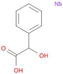 Benzeneacetic acid, α-hydroxy-, sodium salt (1:1)