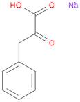 Benzenepropanoic acid, α-oxo-, sodium salt (1:1)