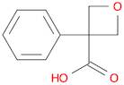 3-Oxetanecarboxylic acid, 3-phenyl-